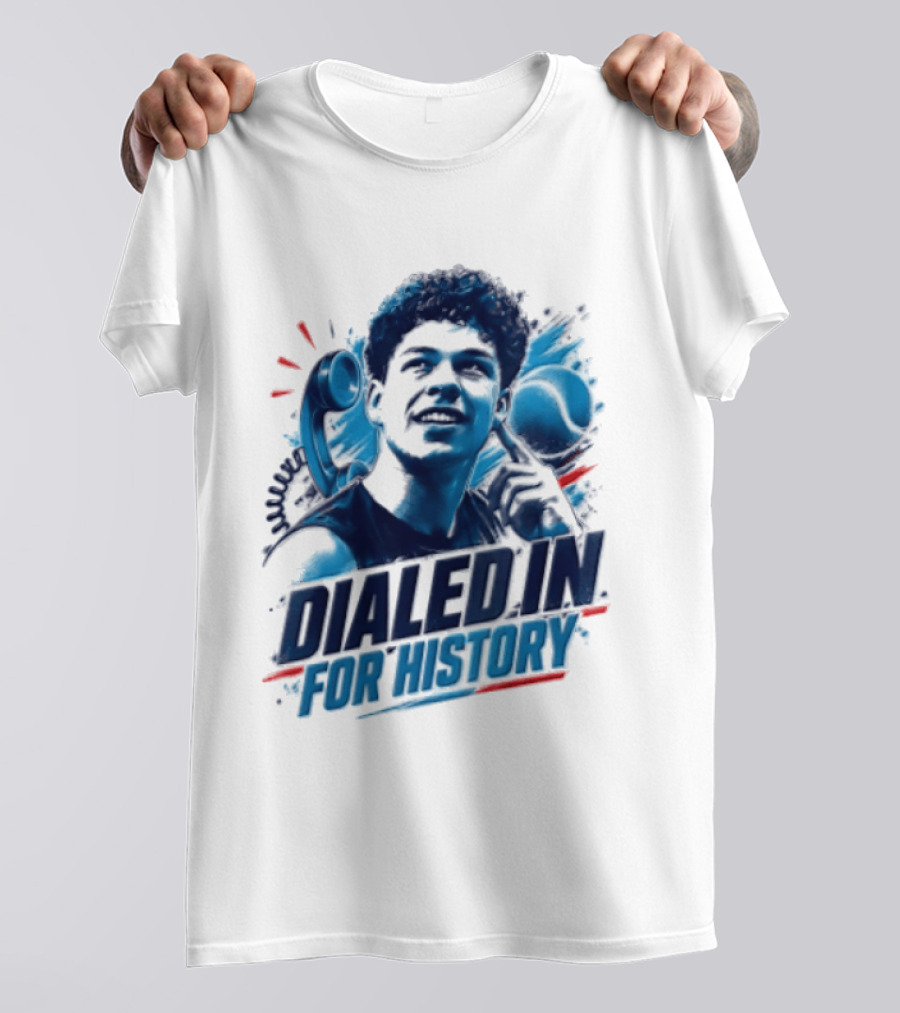 Ben Shelton Dialed In For History Tennis US Open T-Shirt
