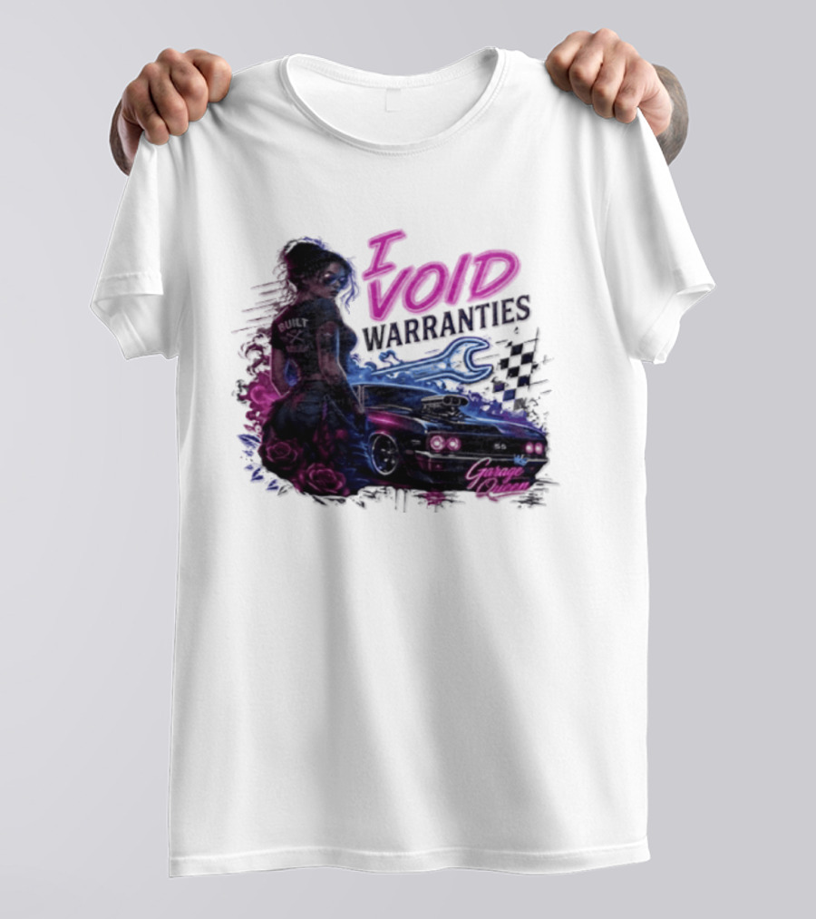 I Void Warranties Garage Queen Car Mechanic T-Shirt