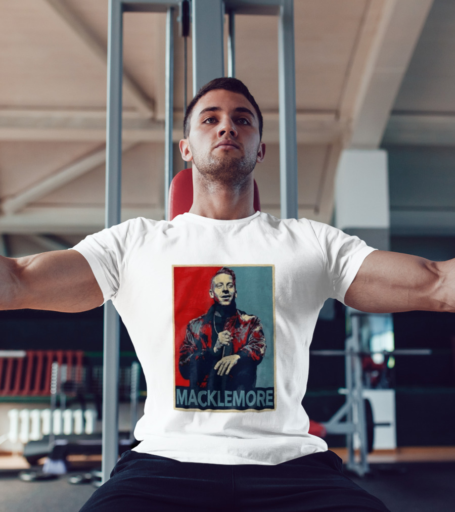 Macklemore Music Icon Red Blue T-Shirt