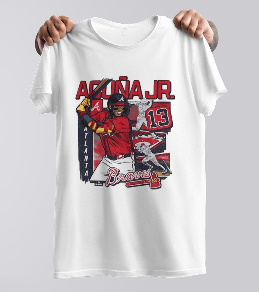 Acuña Jr. Atlanta Braves 13 Baseball Player MLB T-Shirt