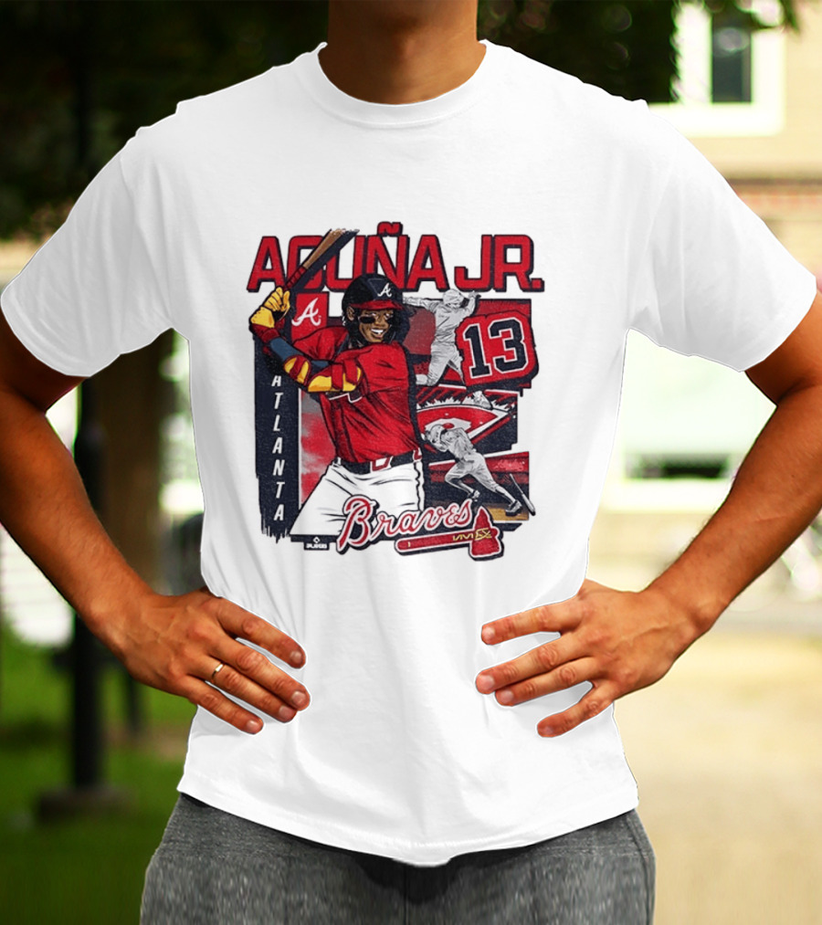 Acuña Jr. Atlanta Braves 13 Baseball Player MLB T-Shirt