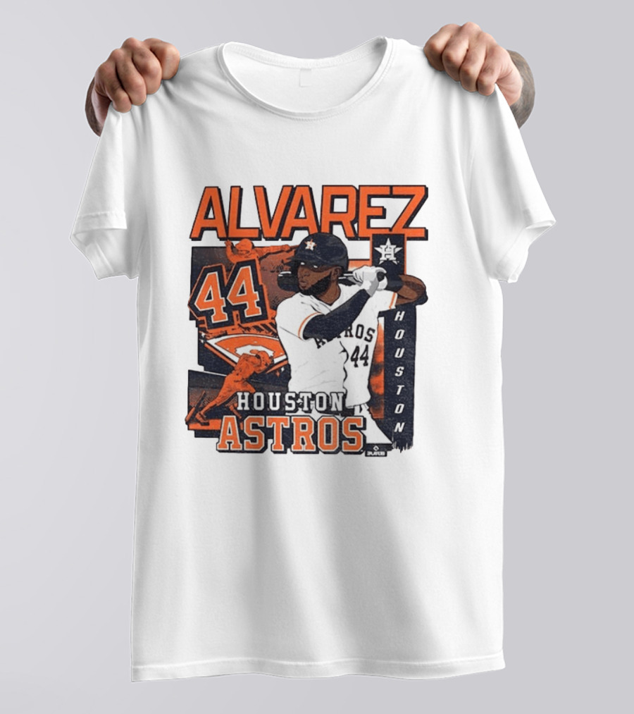 Yordan Alvarez 44 Houston Astros Player Edition MLB T-Shirt