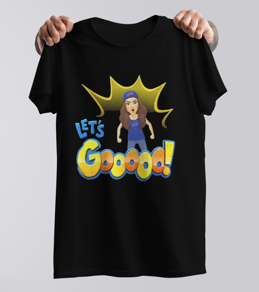 Buffalo Bills Let's Gooooo Football Enthusiast Team Spirit T-Shirt