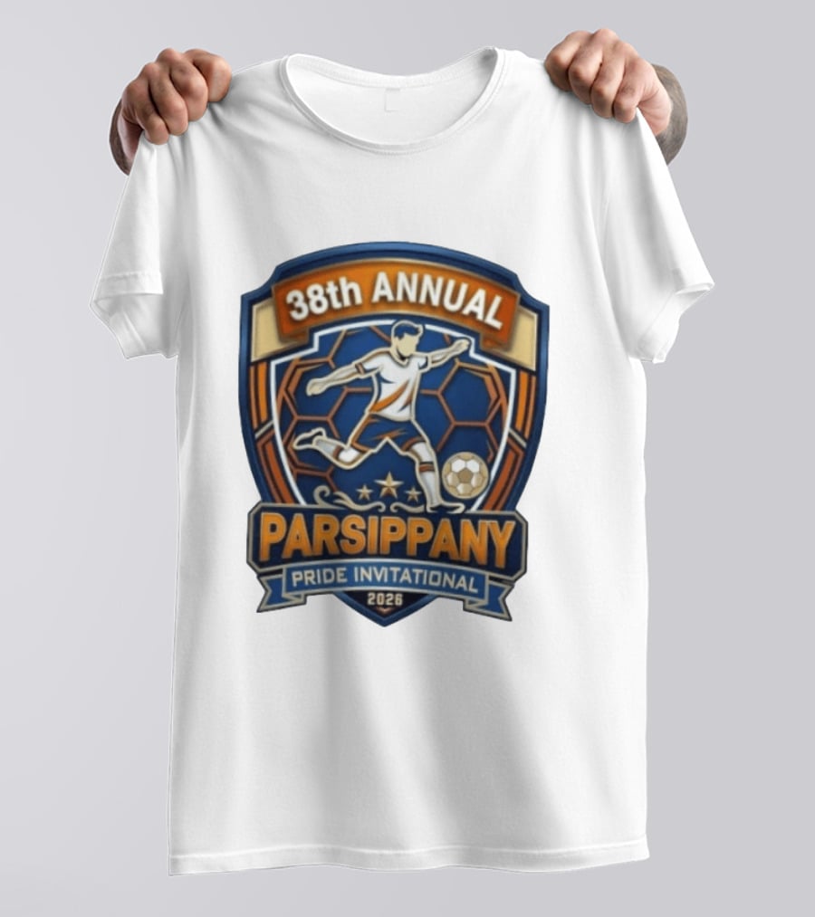 38th Annual Parsippany Pride Invitational 2026 Soccer Event T-Shirt