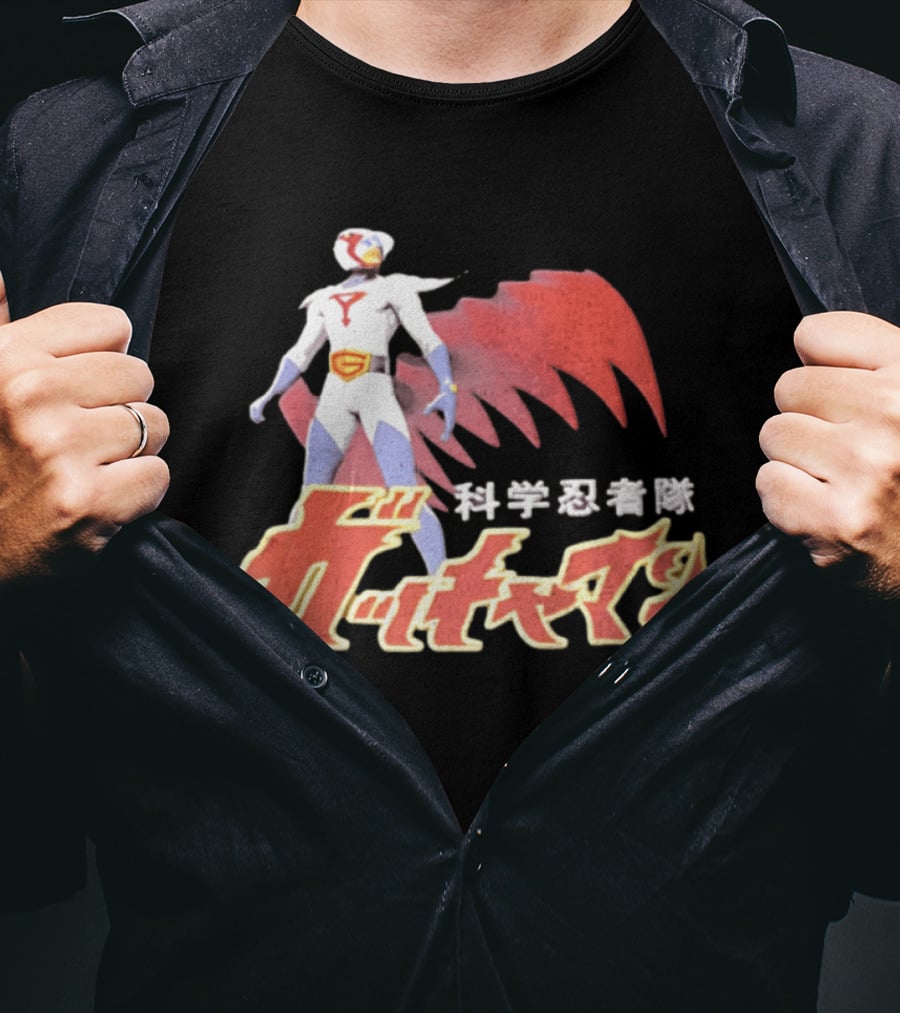 Ken The Eagle Science Ninja Team Gatchaman T-Shirt