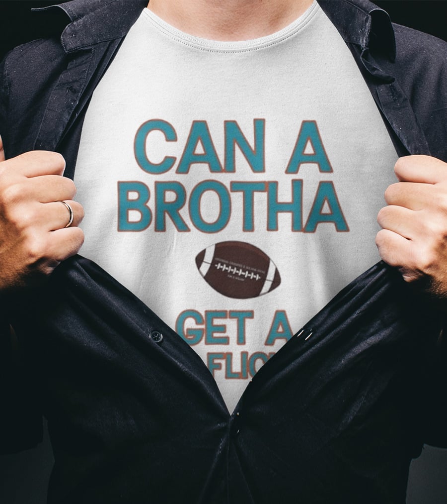 Can A Brotha Get A Flea Flicker Miami Dolphins Hochman Crowder And Solana Show Football T-Shirt