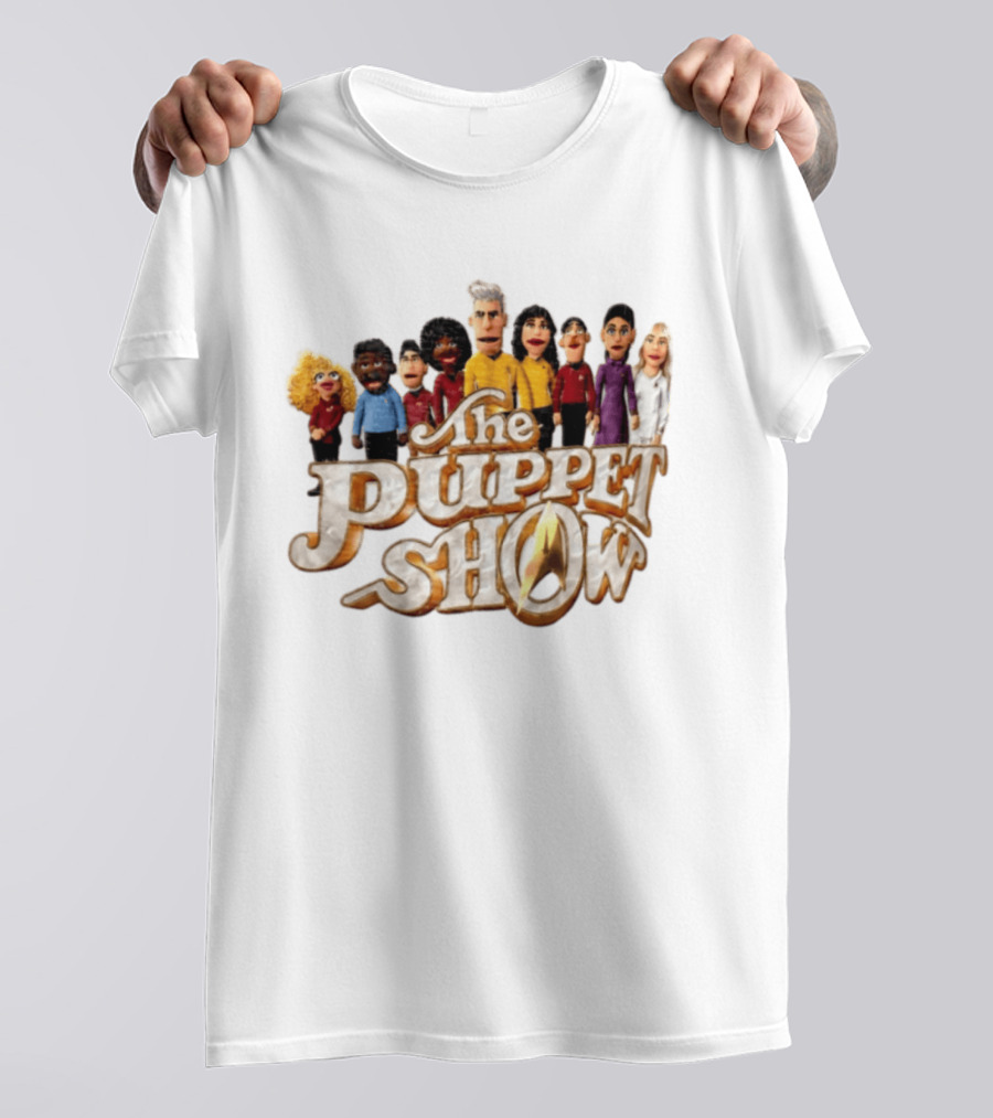 The Puppet Show Star Trek Parody Crew Puppets T-Shirt