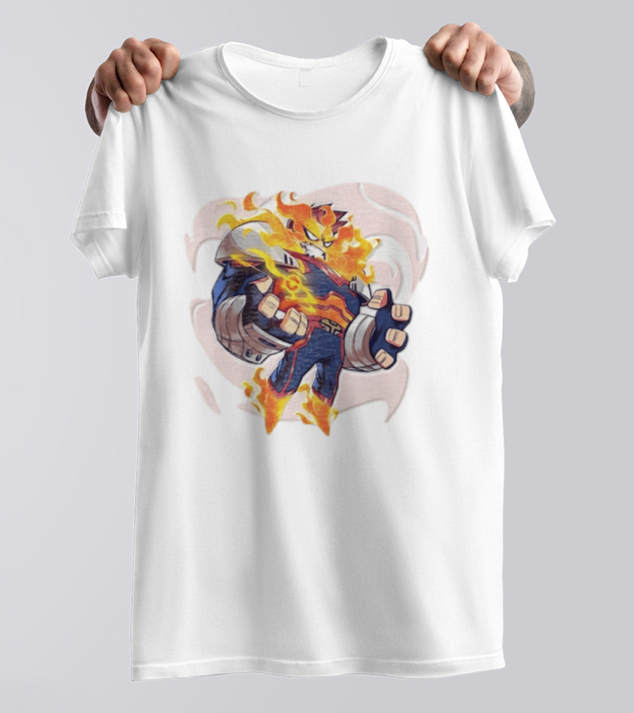 Endeavor My Hero Academia Fiery Flame T-Shirt