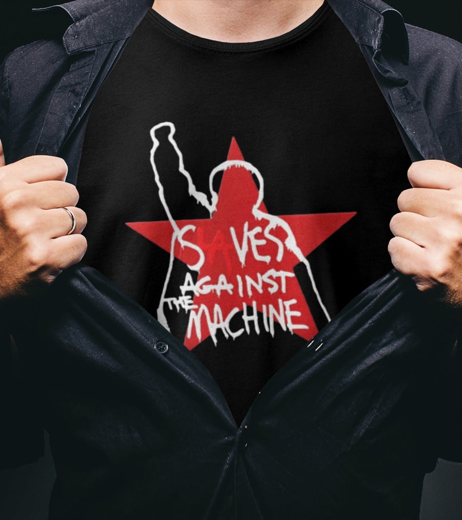 Saves Against The Machine Red Star T-Shirt