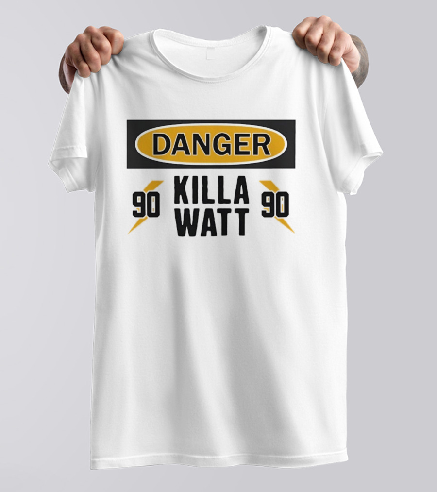 Danger Killa Watt 90 Pittsburgh Steelers TJ Watt T-Shirt