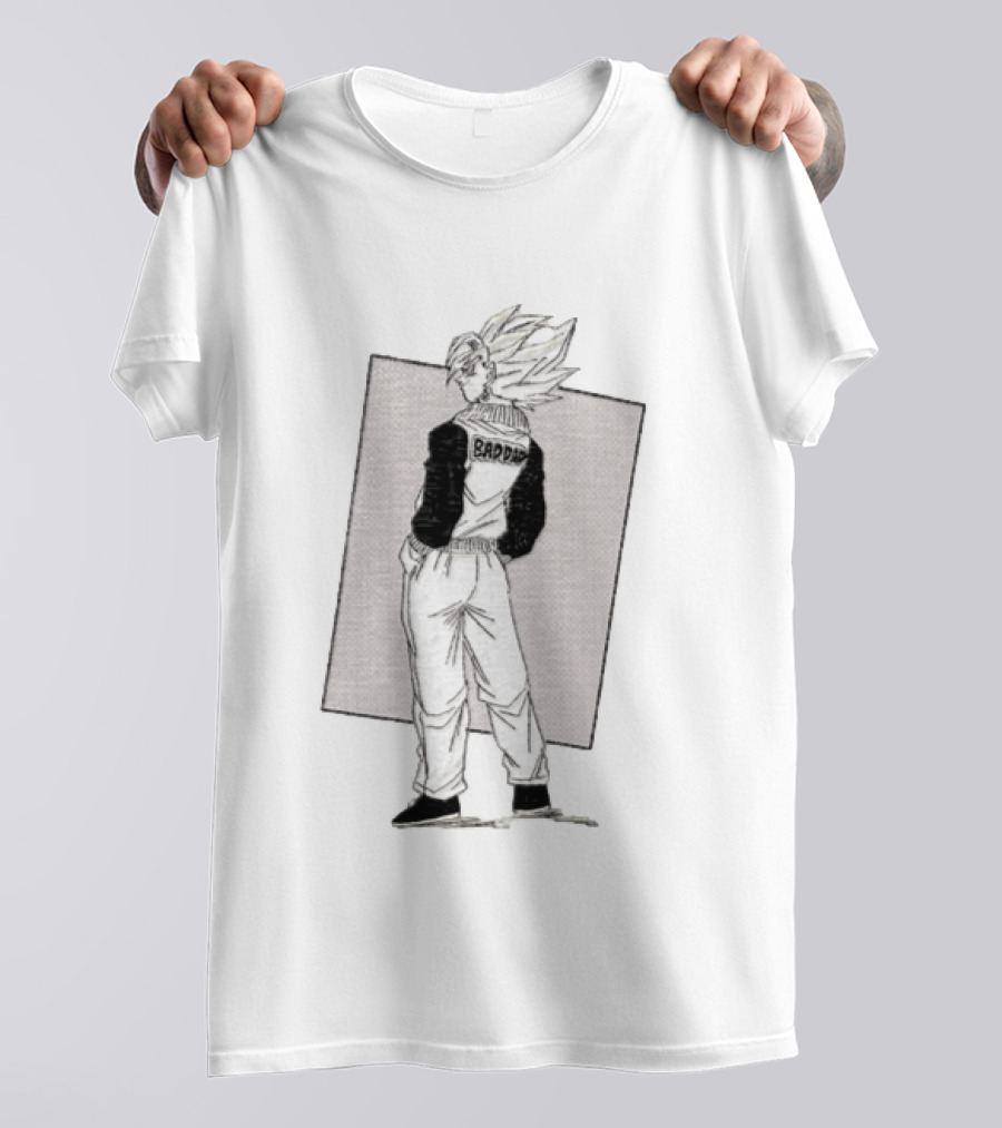 Vegito Dragon Ball Z BADDAD Jacket Iconic Saiyan Fusion T-Shirt