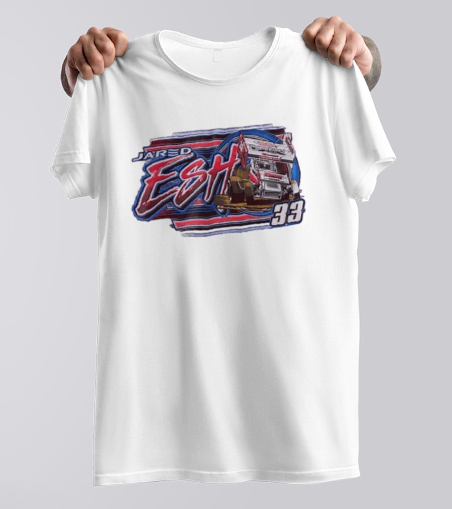 Jared Esh 33 Sprint Car Racing Ezra's Point Competition T-Shirt