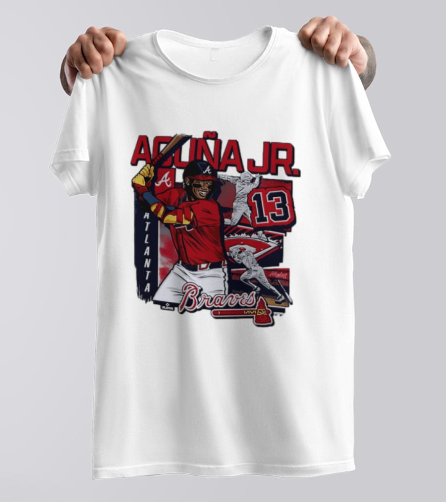 Ronald Acuna Jr. 13 Atlanta Braves 2026 Baseball MLB T-Shirt
