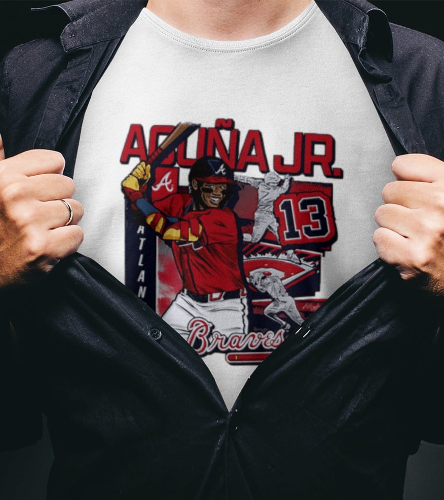 Ronald Acuna Jr. 13 Atlanta Braves 2026 Baseball MLB T-Shirt