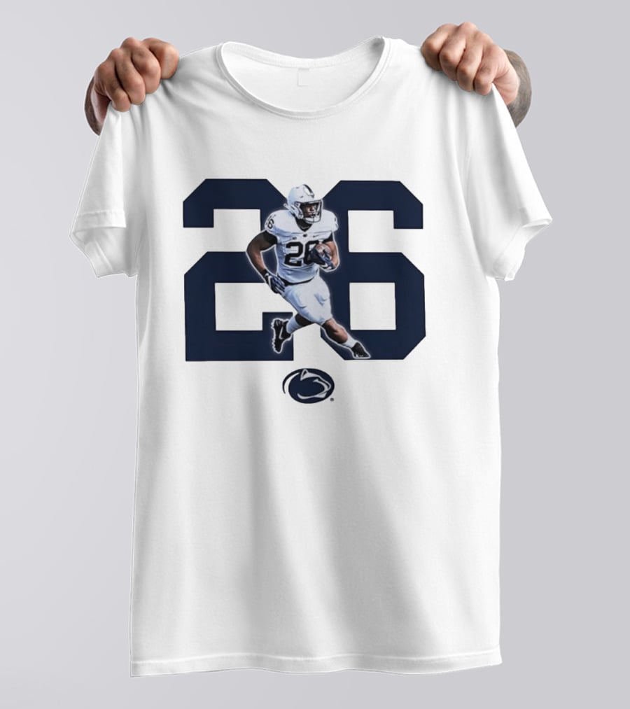 Penn State Nittany Lions Saquon Barkley Number 26 Football Player T-Shirt