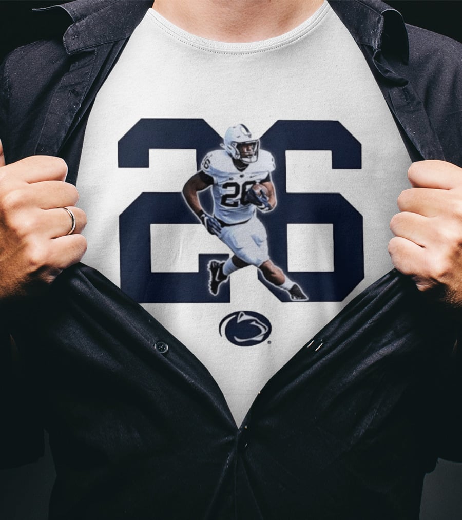 Penn State Nittany Lions Saquon Barkley Number 26 Football Player T-Shirt