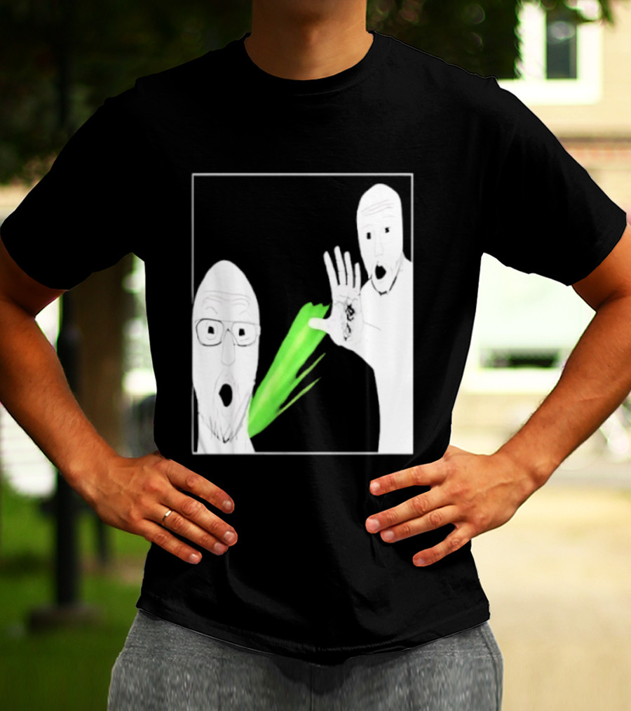 Soyjak Pointing Meme Wholesome Internet Reaction T-Shirt