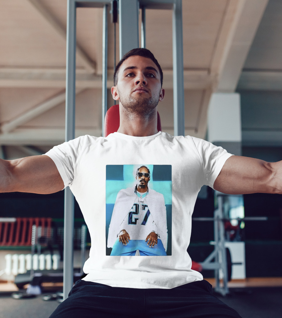 Tennessee Titans 27 Jersey Worn By Snoop Dogg T-Shirt