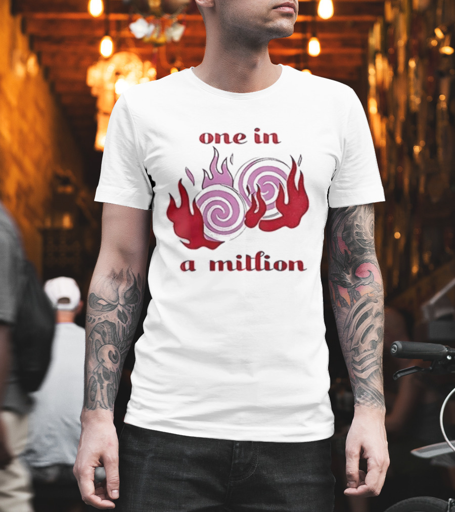 Twice One In A Million Spiral Flames Graphic 10th Anniversary Film And Album T-Shirt