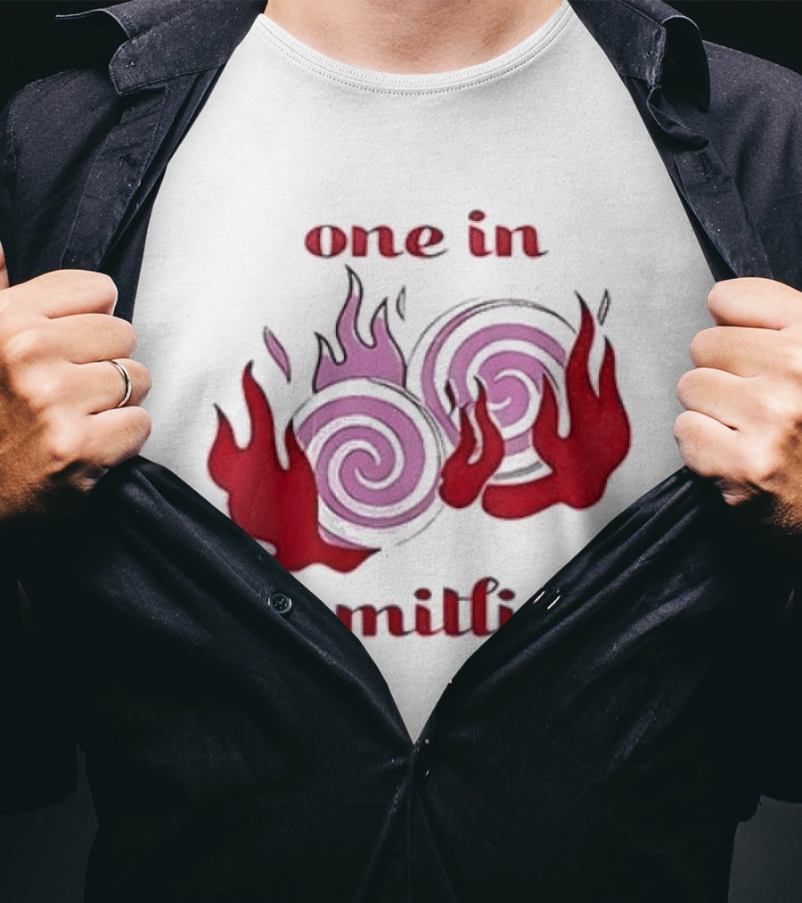 Twice One In A Million Spiral Flames Graphic 10th Anniversary Film And Album T-Shirt