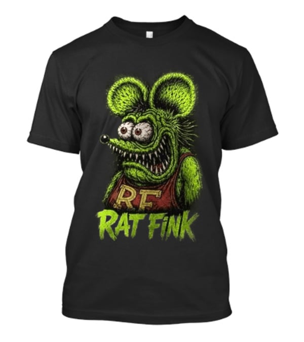 Rat Fink Kustom Kulture Born To Ride Weird RF T-Shirt