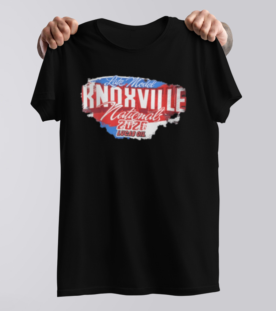 Late Model Knoxville Nationals 2026 Lucas Oil Racing Event T-Shirt