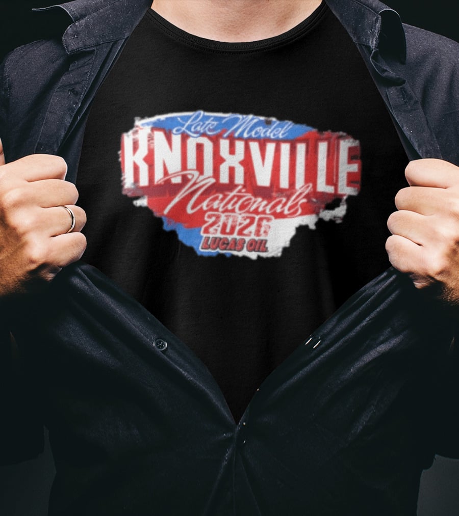 Late Model Knoxville Nationals 2026 Lucas Oil Racing Event T-Shirt