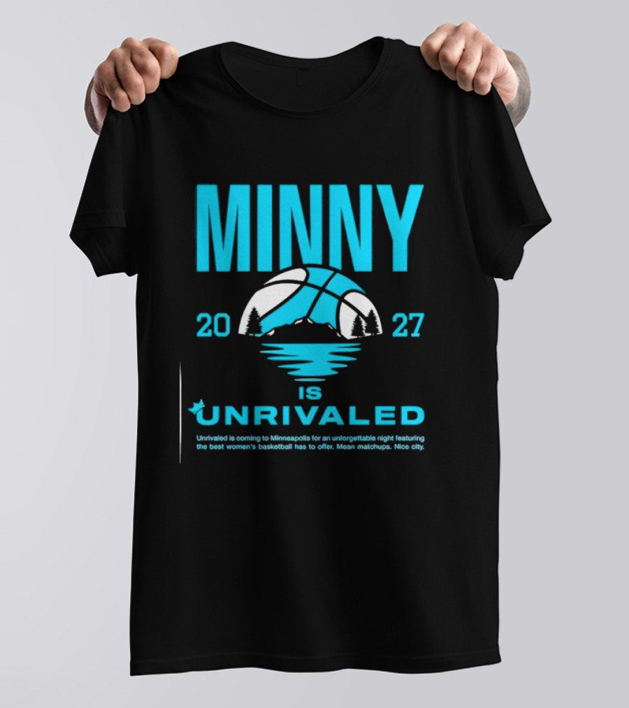 Minny 2027 Unrivaled Basketball Season 3 Bus Tour Event T-Shirt