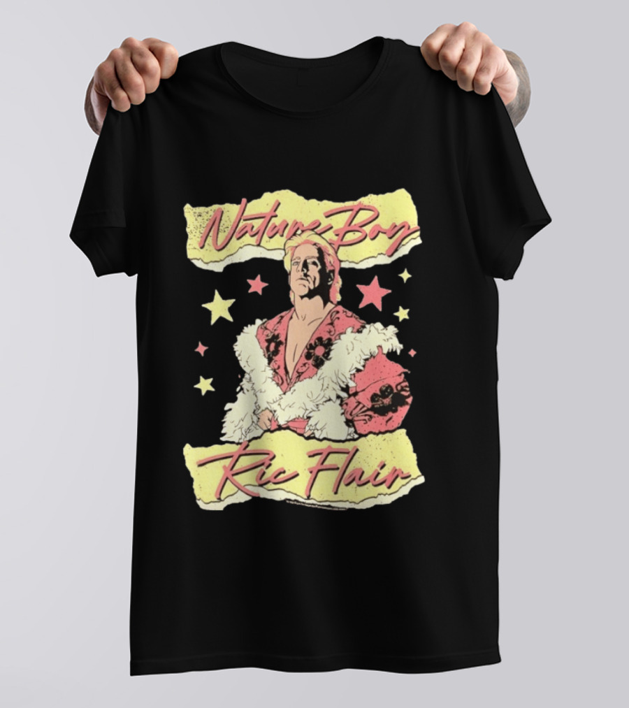 Nature Boy Ric Flair Distressed Vintage Wrestling T-Shirt