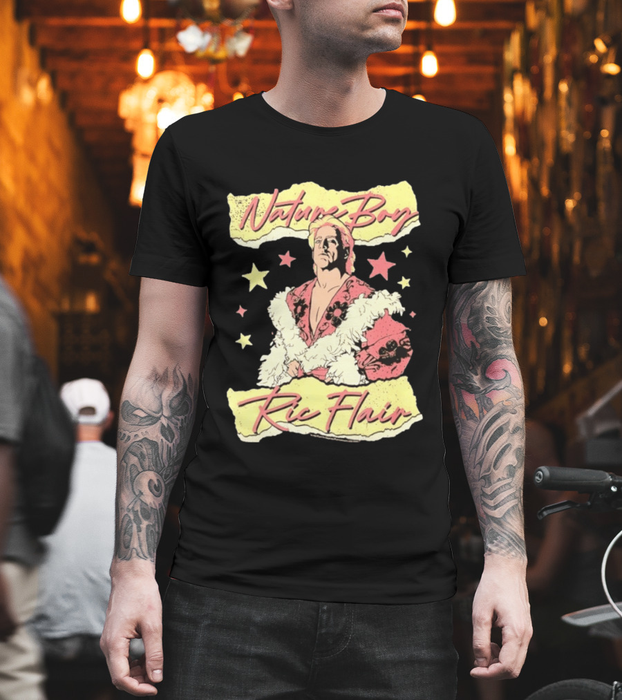 Nature Boy Ric Flair Distressed Vintage Wrestling T-Shirt