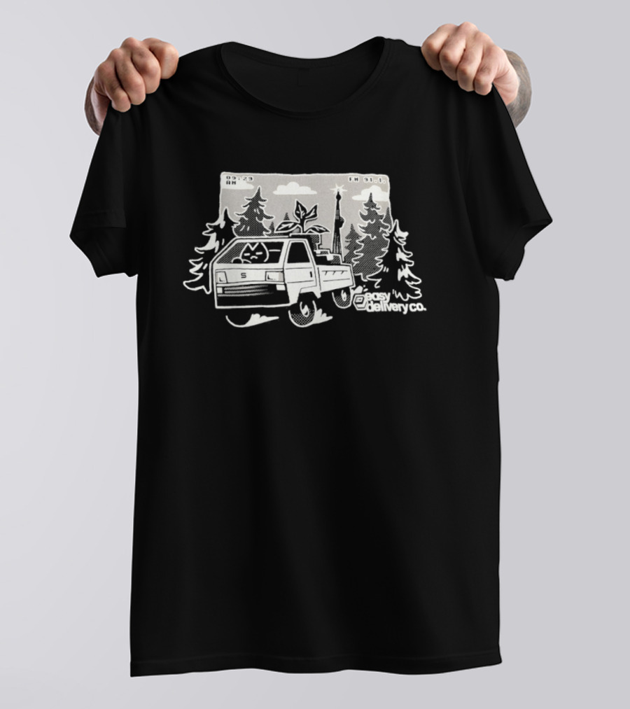 Easy Delivery Co Fangamer Gaming Truck Scene Forest Adventure T-Shirt