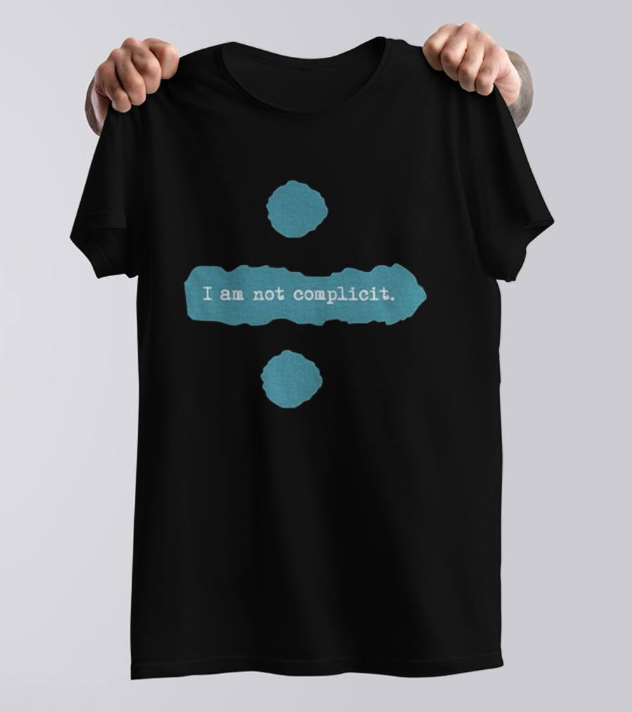Ed Sheeran Divide Symbol I Am Not Complicit T-Shirt