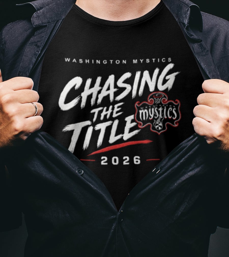 Washington Mystics Chasing The Title 2026 T-Shirt