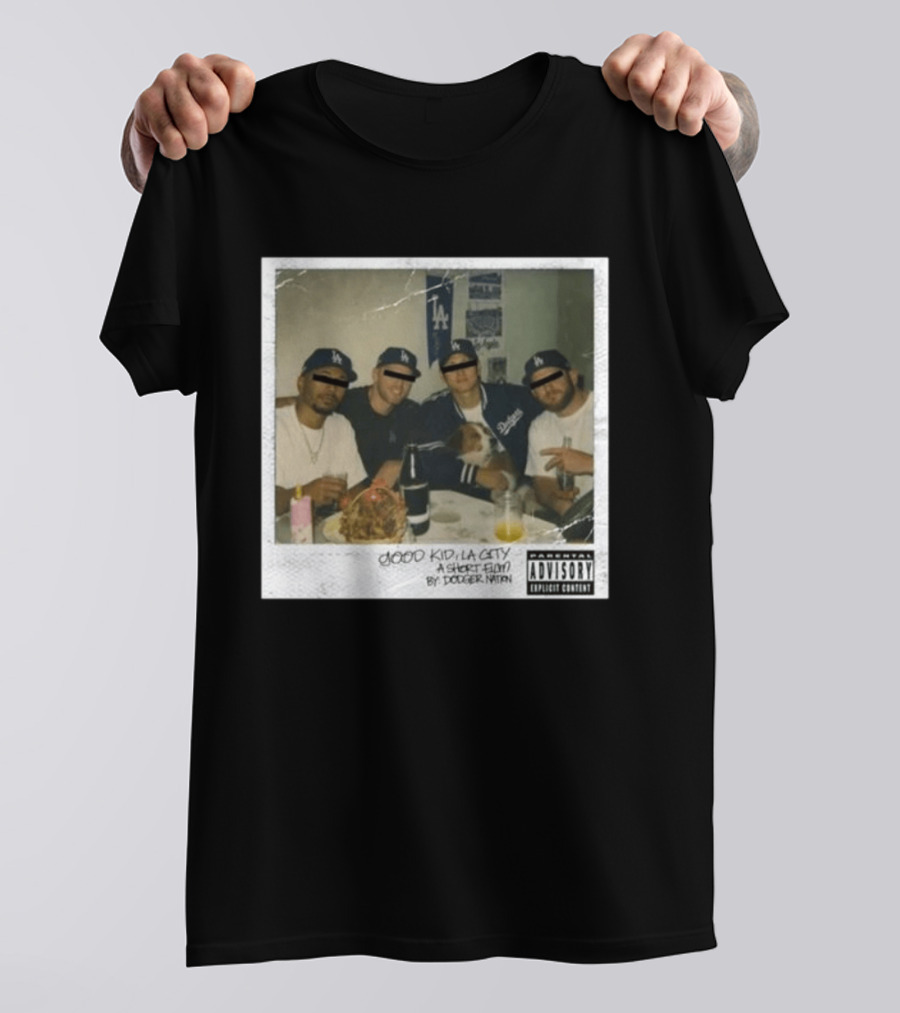 Good Kid La City A Short Film By Dodger Nation La Dodgers Baseball Team T-Shirt