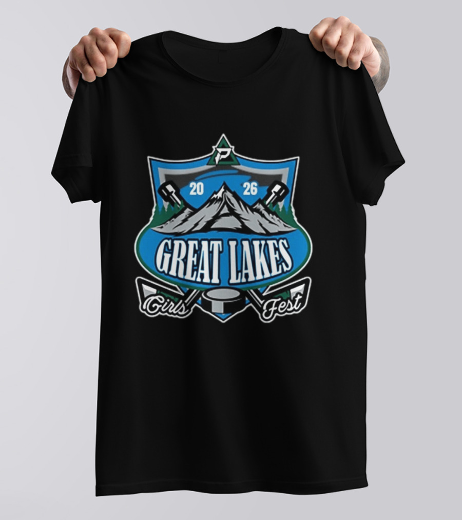 PIP Great Lakes Girls Fest 2026 Hockey Tournament Series T-Shirt