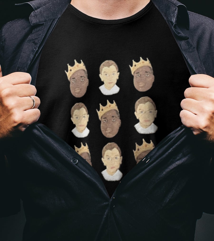 Ruth Bader Ginsburg Biggie Crown Notorious BIG T-Shirt