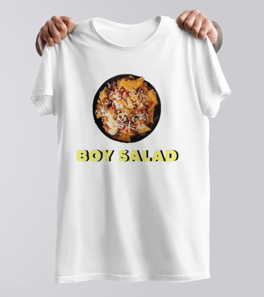Boy Salad Nachos Snack Meme Food T-Shirt