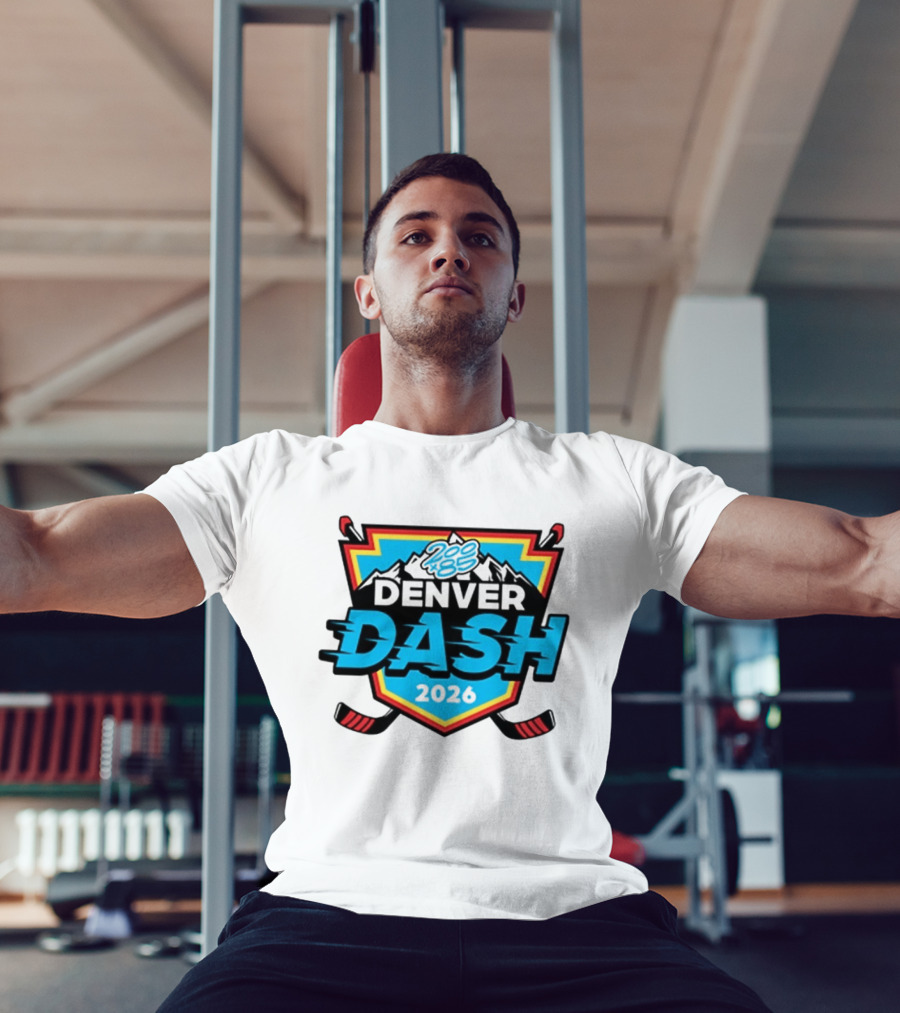 Denver Dash 2026 200×85 Tournament Series Hockey Event T-Shirt