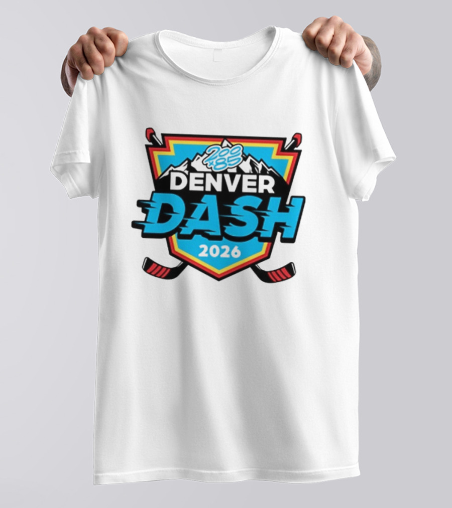 Denver Dash 2026 200×85 Tournament Series Hockey Event T-Shirt