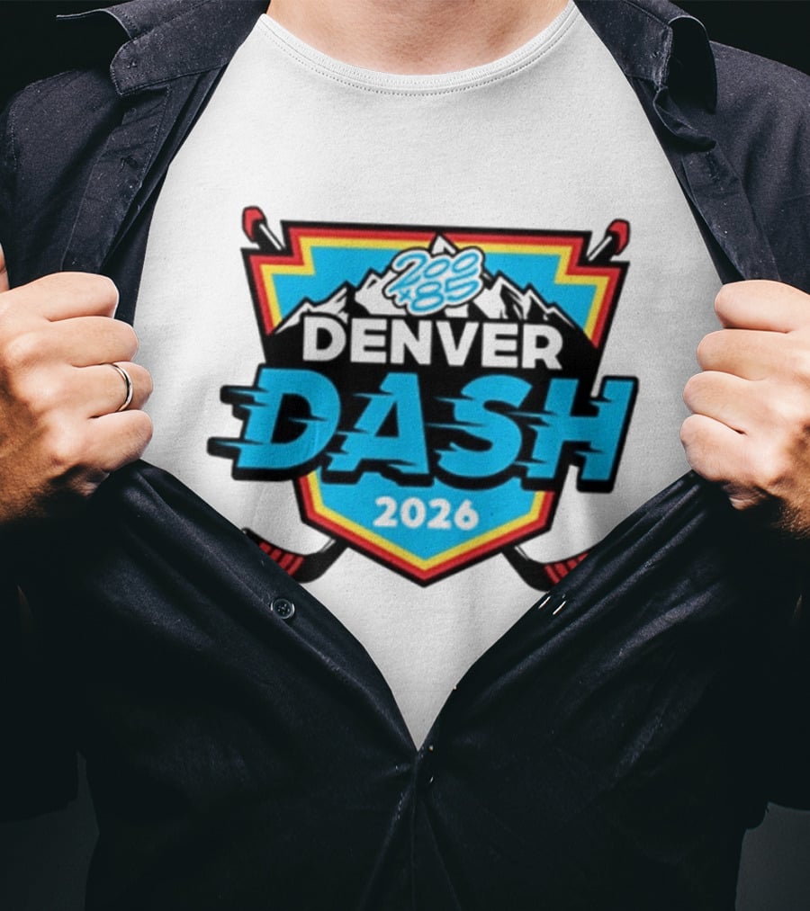 Denver Dash 2026 200×85 Tournament Series Hockey Event T-Shirt