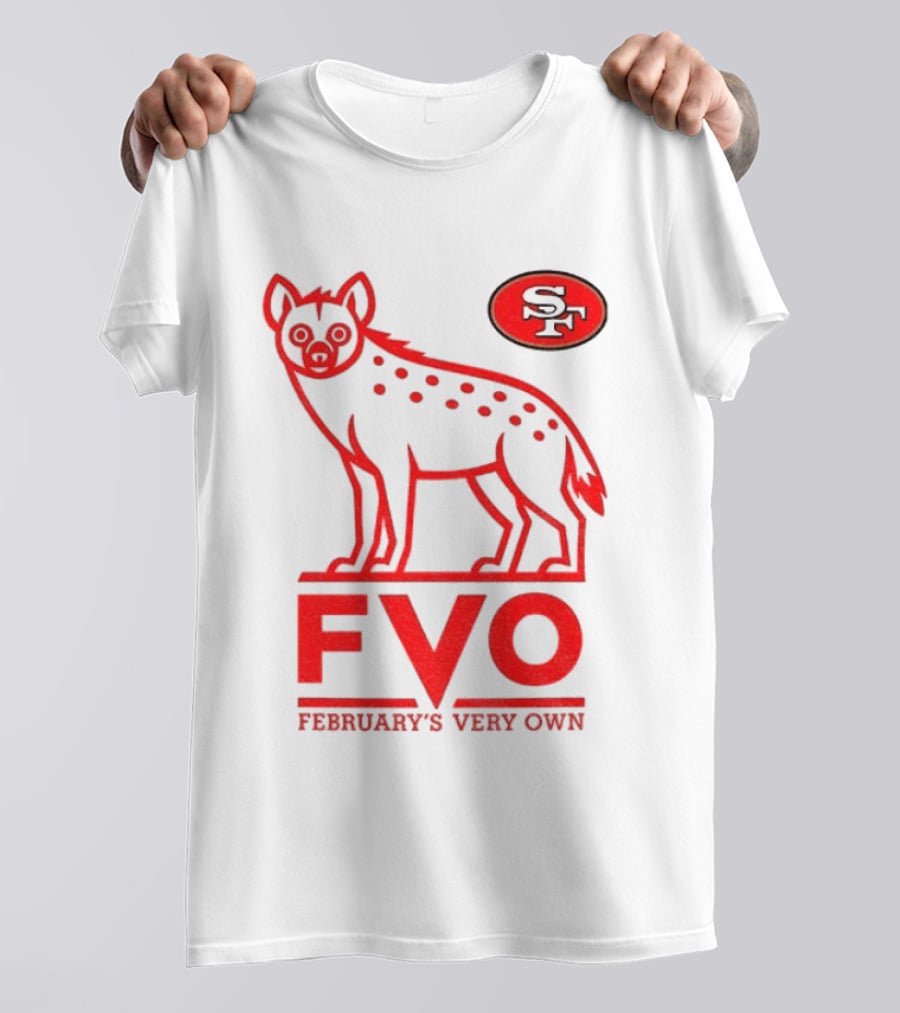 San Francisco 49ers Hyena FVO February's Very Own SF T-Shirt
