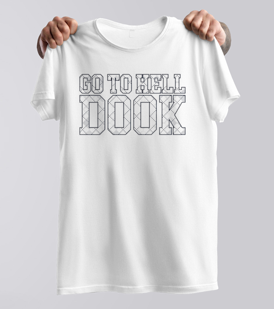 Go To Hell Dook Duke Blue Devils Basketball Rivalry T-Shirt