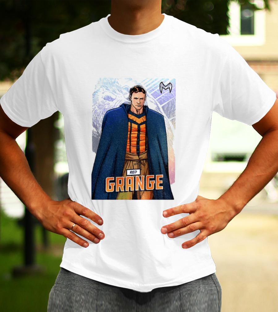 Harold Grange Red Grange Chicago Football Icon Legend T-Shirt