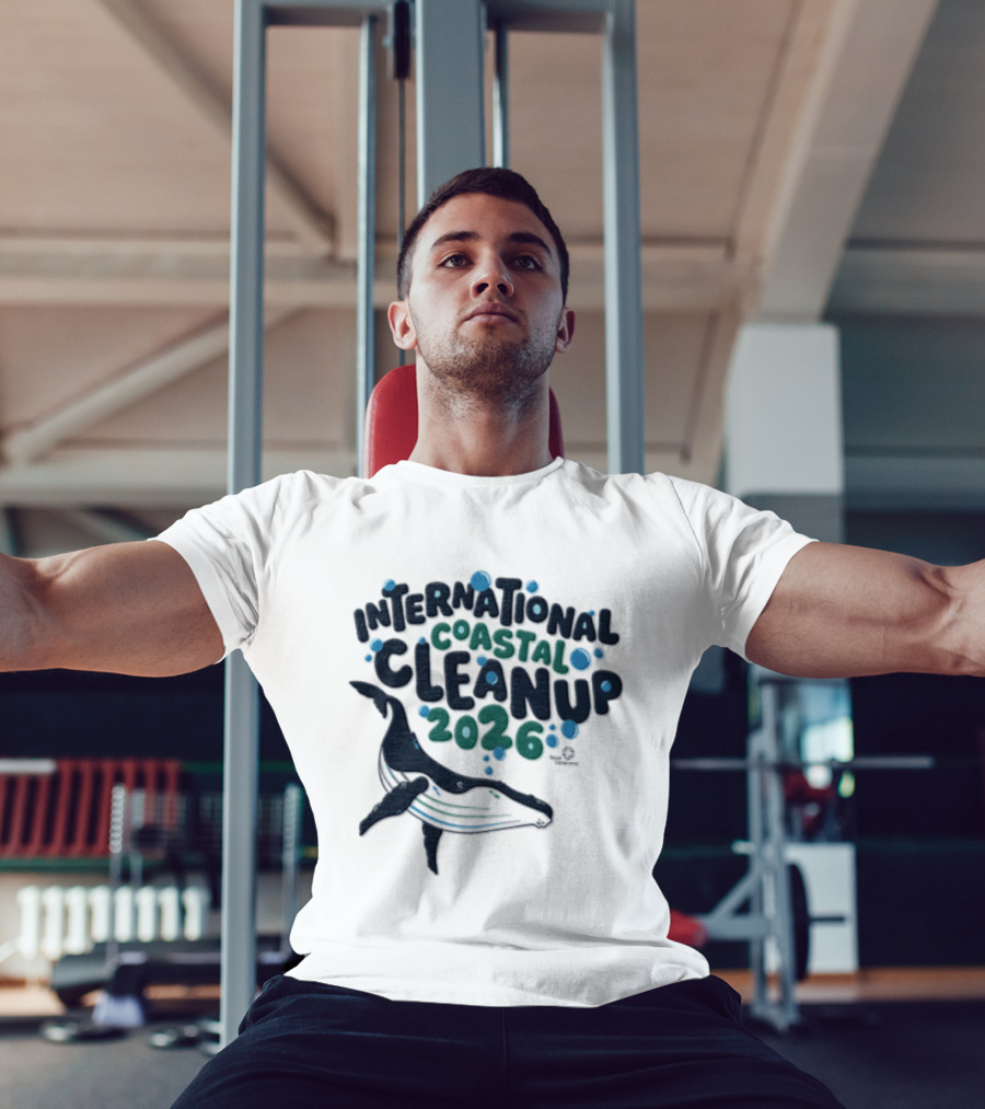 International Coastal Cleanup 2026 Humpback Whale T-Shirt