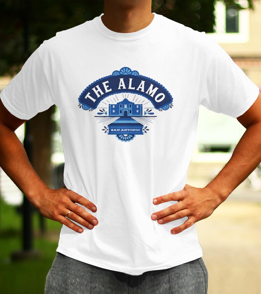 The Alamo San Antonio Texas Landmark Souvenir Historic Site T-Shirt