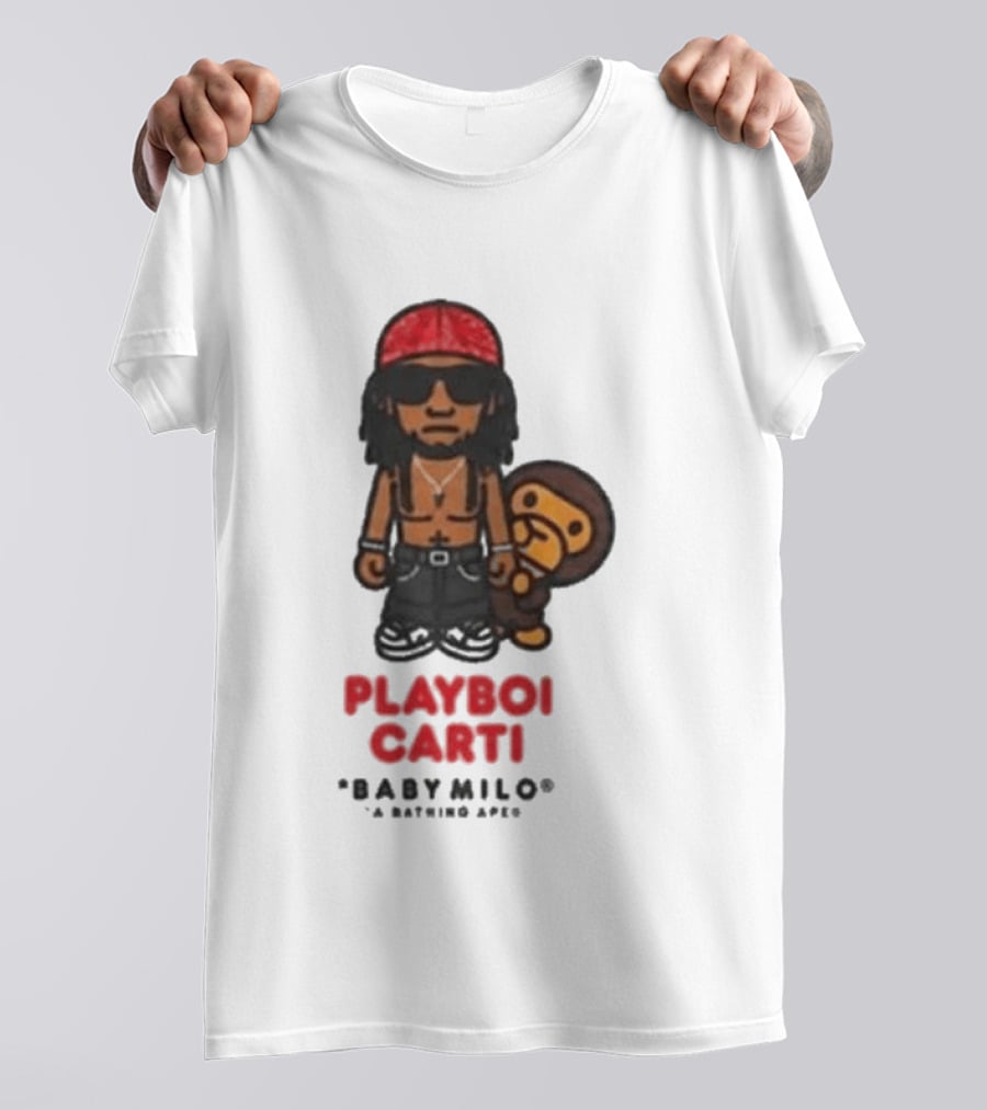 Playboi Carti Baby Milo A Bathing Ape Collaboration T-Shirt