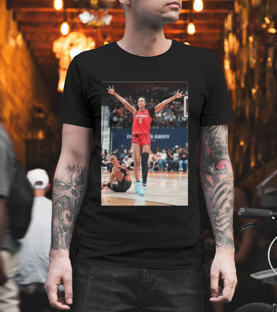 Angel Reese Celebrates 30th Double Double With 30 Points For Atlanta In Iconic Moment T-Shirt