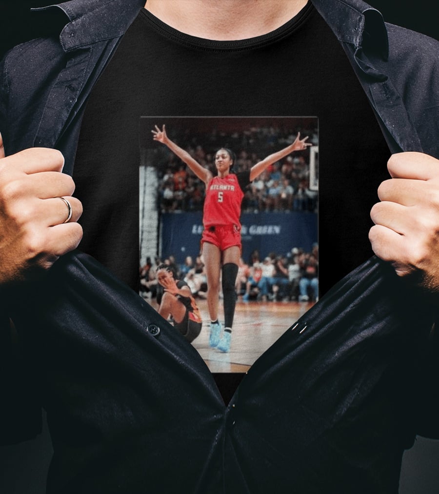 Angel Reese Celebrates 30th Double Double With 30 Points For Atlanta In Iconic Moment T-Shirt
