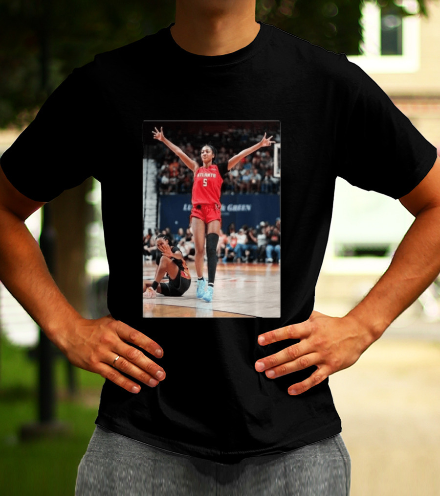 Angel Reese Celebrates 30th Double Double With 30 Points For Atlanta In Iconic Moment T-Shirt