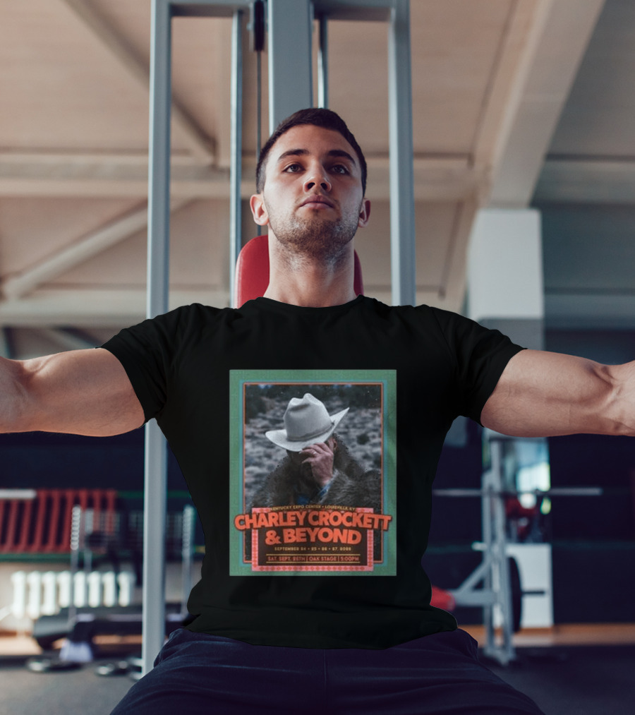 Charley Crockett & Beyond Kentucky Expo Center Louisville KY September 24 27 2026 Oak Stage Event T-Shirt